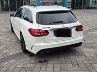 Gebraucht Mercedes C250 AMG line 204 PS (150 kW) 2015 Weiß Kombi