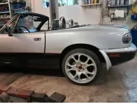 Gebraucht Mazda MX5 116 PS (85 kW) 1991 Silber Cabrio
