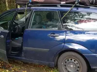 Gebraucht Ford Focus 2003 Blau Kombi
