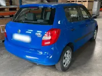 Gebraucht Skoda Fabia 60 PS (44 kW) 2009 Blau Kleinwagen