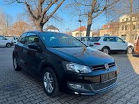 Gebraucht VW Polo Match 60 PS (44 kW) 2012 Schwarz Kleinwagen