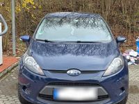 Gebraucht Ford Fiesta 60 PS (44 kW) 2009 Blau Kleinwagen