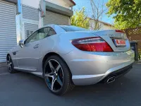 Gebraucht Mercedes SLK250 AMG 204 PS (150 kW) 2013 Silber Cabrio