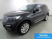 Gebraucht Ford Explorer Hybrid Platinum 457 PS (336 kW) 2022 Schwarz (metallic) SUV