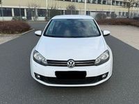 Gebraucht VW Golf VI 80 PS (58 kW) 2009 Weiß Kleinwagen