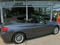Gebraucht BMW 218 Advantage 150 PS (110 kW) 2017 Grau metallic Cabrio