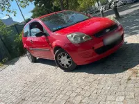 Gebraucht Ford Fiesta 80 PS (58 kW) 2006 Rot Kleinwagen