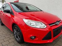 Second-hand Ford Focus 125 CP (91 kW) 2013 Roșu Berlinǎ