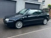Gebraucht VW Golf Cabriolet 90 PS (66 kW) 2000 Schwarz Cabrio