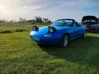 Gebraucht Mazda MX5 116 PS (85 kW) 1990 Blau Cabrio