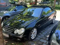 Gebraucht Mercedes CLK200 185 PS (136 kW) 2007 Schwarz Cabrio