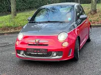 Gebraucht Abarth 595C Turismo 160 PS (117 kW) 2015 (grigio pista/rosso officina) Cabrio
