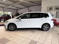Gebraucht VW Touran R-line 150 PS (110 kW) 2018 Weiß Van / Kleinbus