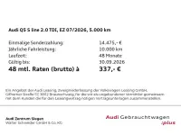 Gebraucht Audi Q5 S-Line 204 PS (150 kW) 2026 Daytonagrau perleffekt SUV