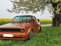 Gebraucht VW Golf Cabriolet 98 PS (72 kW) 1990 Braun Cabrio
