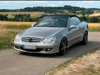 Gebraucht Mercedes CLK320 224 PS (164 kW) 2007 Silber Cabrio