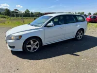 Gebraucht Volvo V50 R-Design 110 PS (80 kW) 2008 Weiß Kombi