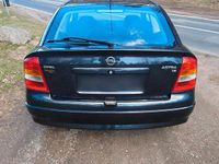 Gebraucht Opel Astra Edition 75 PS (55 kW) 1999 Schwarz Limousine