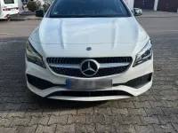 Gebraucht Mercedes CLA180 AMG line 122 PS (89 kW) 2018 Weiß Coupé