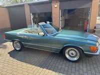 Usata Mercedes SL380 163 CV (119 kW) 1983 Verde Cabrio