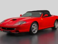 Gebraucht Ferrari 550 485 PS (356 kW) 2003 Rot Cabrio