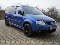Gebraucht VW Caddy Maxi Team 105 PS (77 kW) 2010 Blau Van / Kleinbus