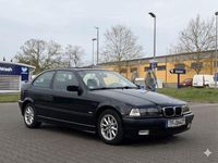 Gebraucht BMW 316 Basis 102 PS (75 kW) 1999 Schwarz Coupé