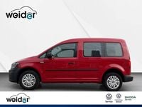 Gebraucht VW Caddy Conceptline 102 PS (75 kW) 2020 Rot Van / Kleinbus