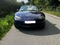 Gebraucht Mazda MX5 110 PS (80 kW) 2003 Blau Cabrio