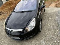 Gebraucht Opel Corsa Edition 60 PS (44 kW) 2008 Schwarz Kleinwagen