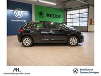 Gebraucht VW Polo Comfortline 95 PS (69 kW) 2021 Schwarz Kleinwagen