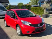 Gebraucht Nissan Note Visia 80 PS (58 kW) 2016 Rot Kleinwagen