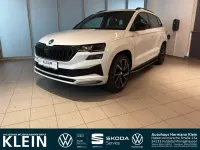 Gebraucht Skoda Karoq SportLine 150 PS (110 kW) 2023 Weiß SUV