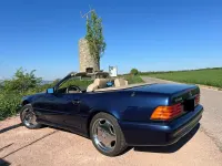 Gebraucht Mercedes SL500 320 PS (235 kW) 1998 Blau Cabrio