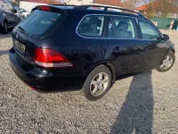 Gebraucht VW Golf VI Style 105 PS (77 kW) 2010 Schwarz Kombi