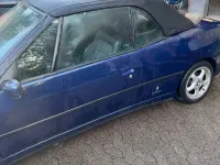 Gebraucht Peugeot 306 Cabriolet 98 PS (72 kW) 1999 Blau Cabrio