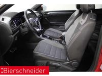 Gebraucht VW T-Roc Cabriolet R-line 150 PS (110 kW) 2021 Rot Cabrio