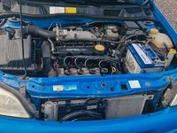 Usado Opel Astra 101 HP (74 kW) 2001 Azul Coupé