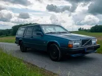 Gebraucht Volvo 740 113 PS (83 kW) 1988 Blau Kombi
