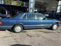 gebraucht Mercedes 420 SEL/126 mit 36.000 km Nautikblau/Velour Blau