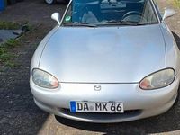 Second-hand Mazda MX5 110 CP (80 kW) 1999 Argintiu Cabrio