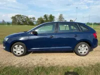 Gebraucht Skoda Rapid Ambition 90 PS (66 kW) 2014 Blau Kleinwagen