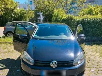Gebraucht VW Golf VI 80 PS (58 kW) 2009 Schwarz Kleinwagen