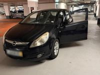 Gebraucht Opel Corsa 90 PS (66 kW) 2009 Schwarz Kleinwagen