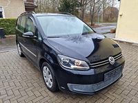 Gebraucht VW Touran Trendline 105 PS (77 kW) 2011 Schwarz Van / Kleinbus
