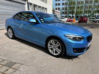 gebraucht BMW 225 d Luxury Line Coupe NAVI-LEDER-EUR6-TÜV-NEU