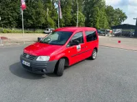 Gebraucht VW Caddy Life 105 PS (77 kW) 2009 Rot Van / Kleinbus
