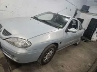 Gebraucht Renault Mégane 95 PS (69 kW) 2001 Silber Coupé