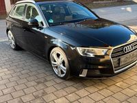 Gebraucht Audi A3 S-Line 150 PS (110 kW) 2018 Schwarz Limousine