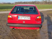 Gebraucht VW Golf II 70 PS (51 kW) 1990 Rot Kleinwagen